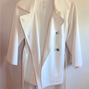 Chico’s ivory cream jacket